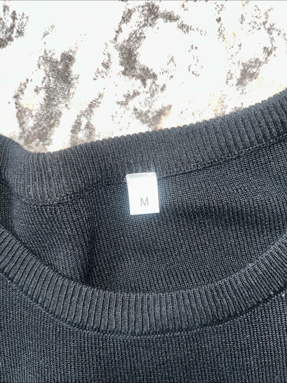 Pantsuit Black with Cream Trim Size M - Picture 4 of 5